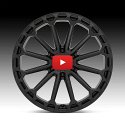 Black Rhino Kaizen Matte Black Custom Truck Wheels 5